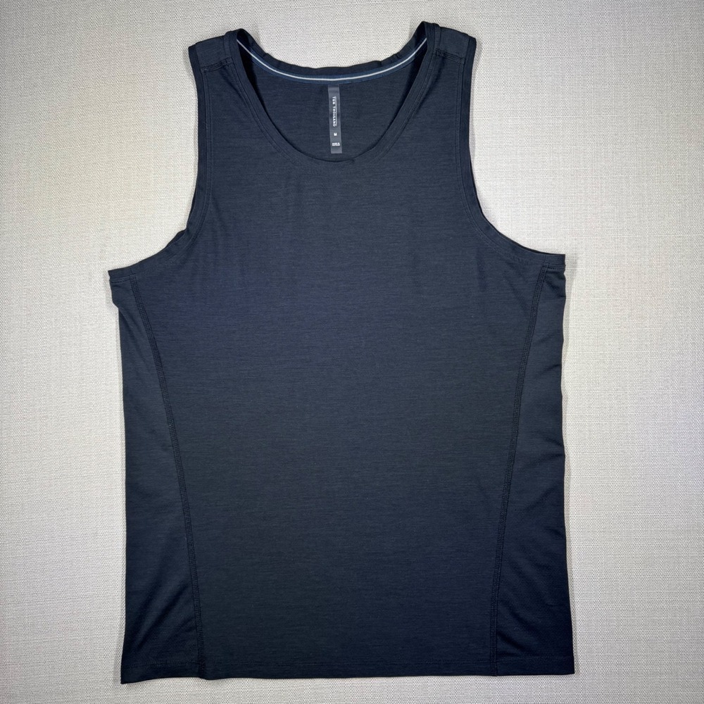 Ten Thousand Mens Versatile Tank Black Size Medium Running Training Top